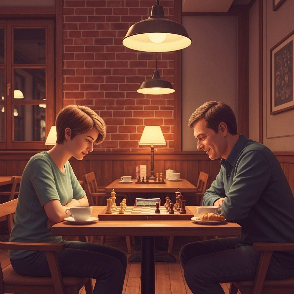 Play chess. Meet people. Enjoy coffee.